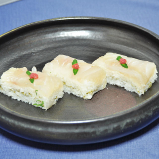 ヒラメの押し寿司 12 船長の小部屋 By はるさん レシピブログ 料理ブログのレシピ満載