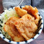 男子もお子様も大喜び♪ごま味噌ソース紙カツ丼