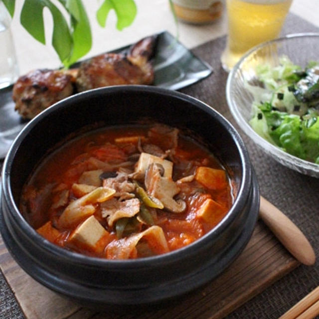 牛ダシダで焼肉屋さんの〆を再現！ユッケジャンクッパ