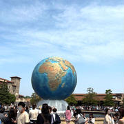 開園前から並んで！ディズニーシーに♪