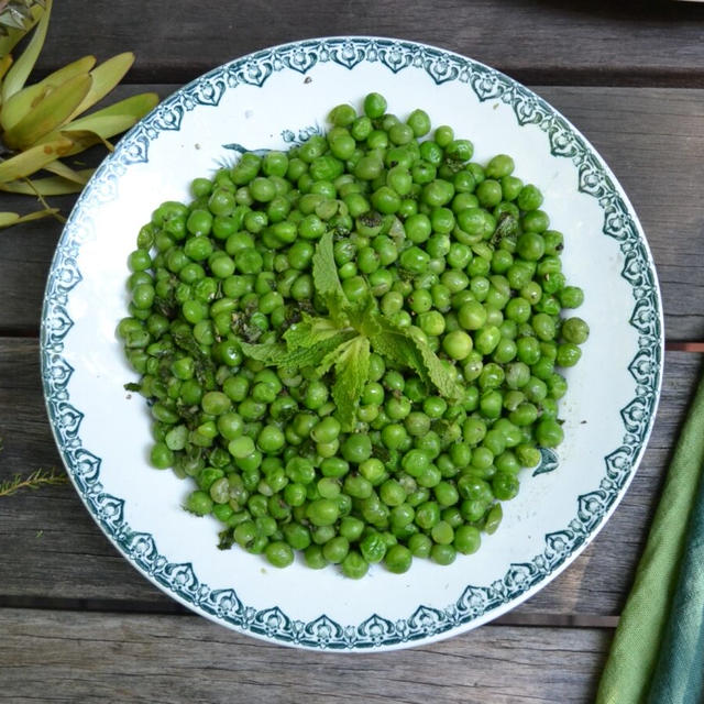 Minted Green Peas グリーンピースのミント風味