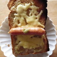 レシピブログモニタ　ハウス食品　柚子胡椒でピリッと辛いチーズトースト