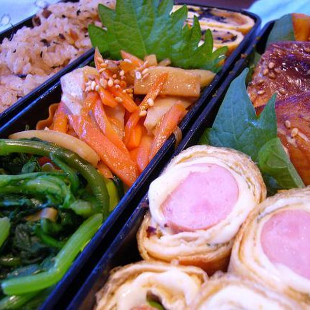 さばの昆布醤油干し弁当～☆