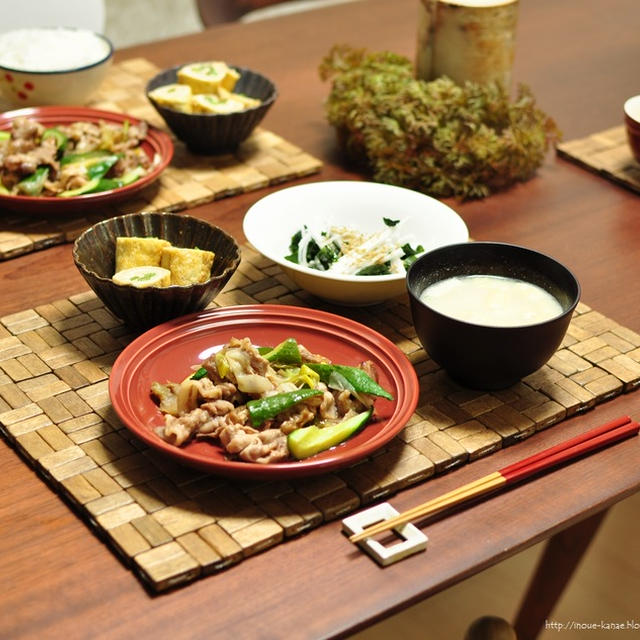 【1週間の晩ごはん献立】12/7から12/14《糖質オフ：チキンソテーネギ味噌だれのっけ》