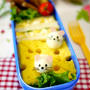 はつかねずみとチーズのサンドイッチ弁当