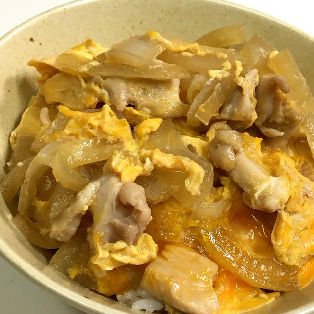 親子丼と蕎麦☆夜ごはん