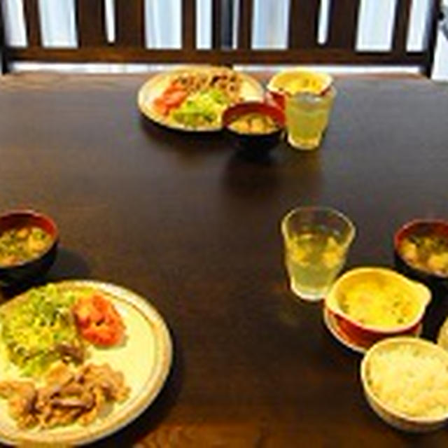 ２月２６日　***　意気消沈の夕飯　***