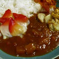 ホッキ貝をカレーに……ただ載せてみましたw。