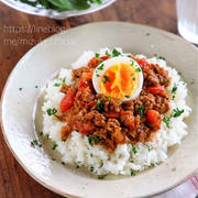 ♡煮込み3分♡トマトキーマカレー♡【#ひき肉#トマト#簡単レシピ#時短#節約】