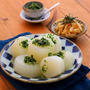 ニラ塩ダレの中華風ふろふき大根 (レシピ)