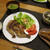 鶏もも肉のグリル焼の晩ご飯　と　ヘメロカリスの花♪