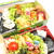 鮭とわかめのおにぎり　と　チキンピカタのお弁当