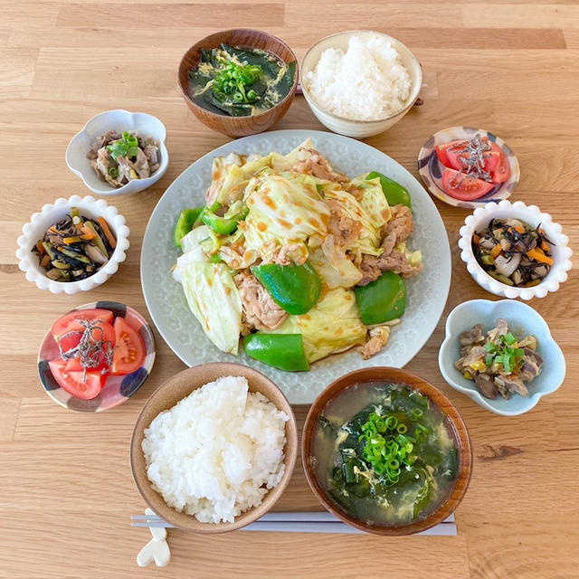 ◎ 回鍋肉でお昼ごはん