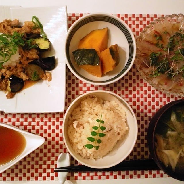 鯛めしとか