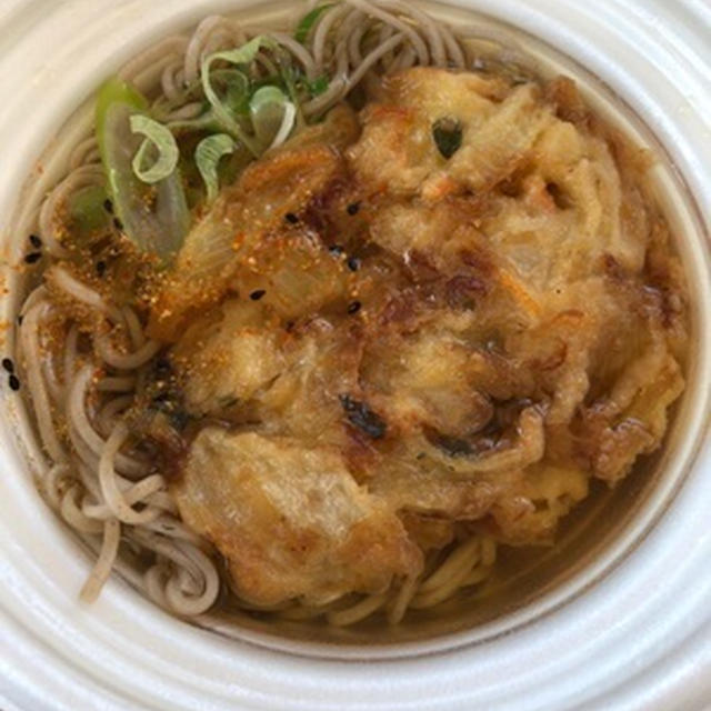 セブンイレブンの「かき揚げそば」