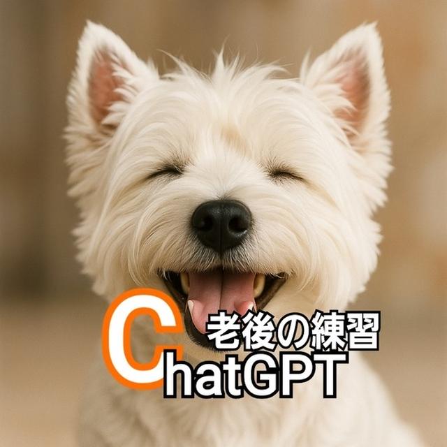 老後の練習　ChatGPT