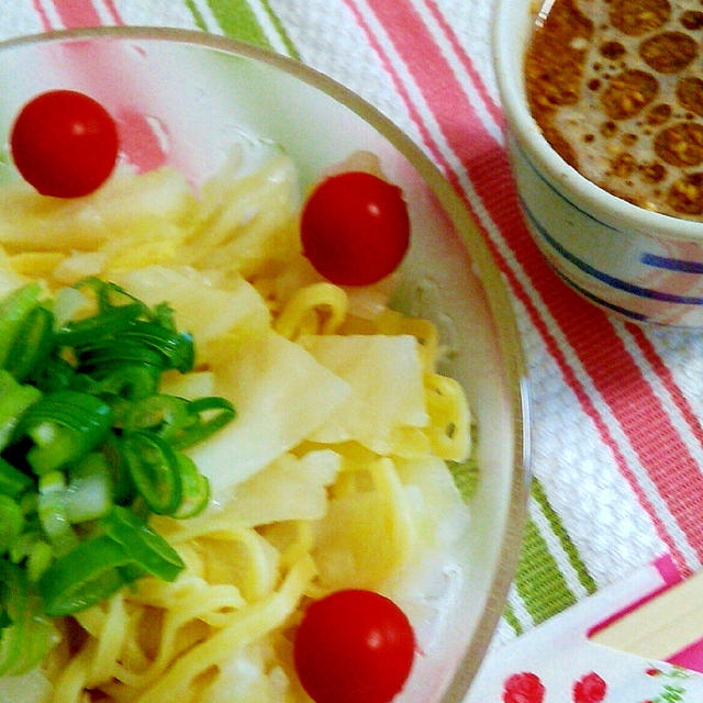 簡単にアレンジ☆冷やしつけ麺