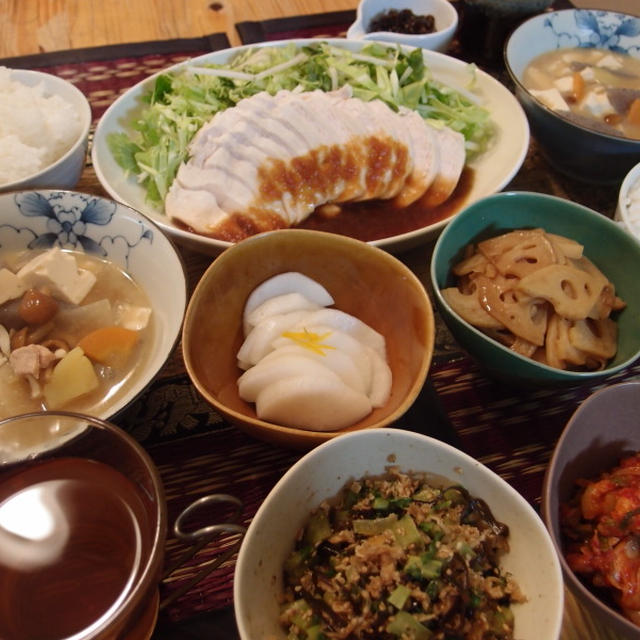 和食づくしのお昼御飯