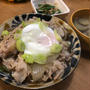 【１人２００円１５分以内】運動会シーズンにオススメ♡豚丼＋サラダ＋味噌汁