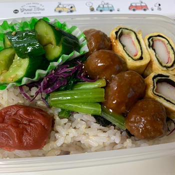 ミートボール弁当