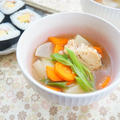 【缶詰レシピ】鮭の中骨水煮缶でチェプオハウ