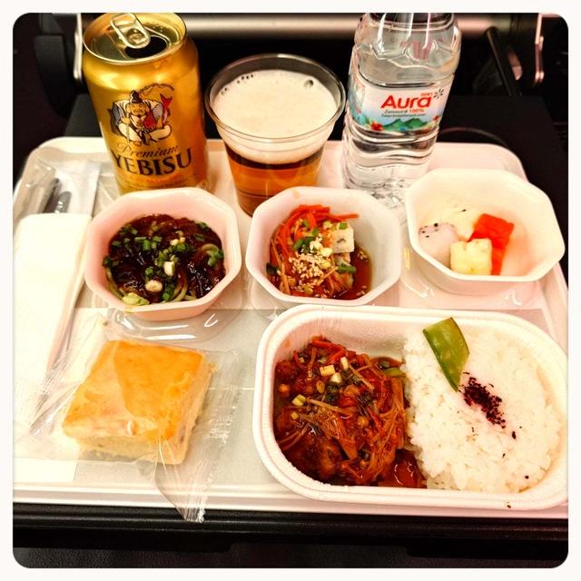 タイ出張・機内食とあるものでおうちごはん☆