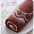 今度こそ最後のイチゴでチョコロールケーキ♪