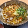 刈谷ＰＡで朝ごはんのきしめん