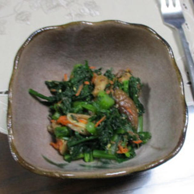春菊の胡麻和え★★★