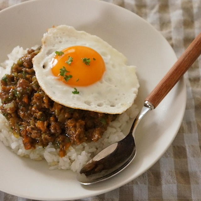 市販のルーで簡単＊ドライカレー