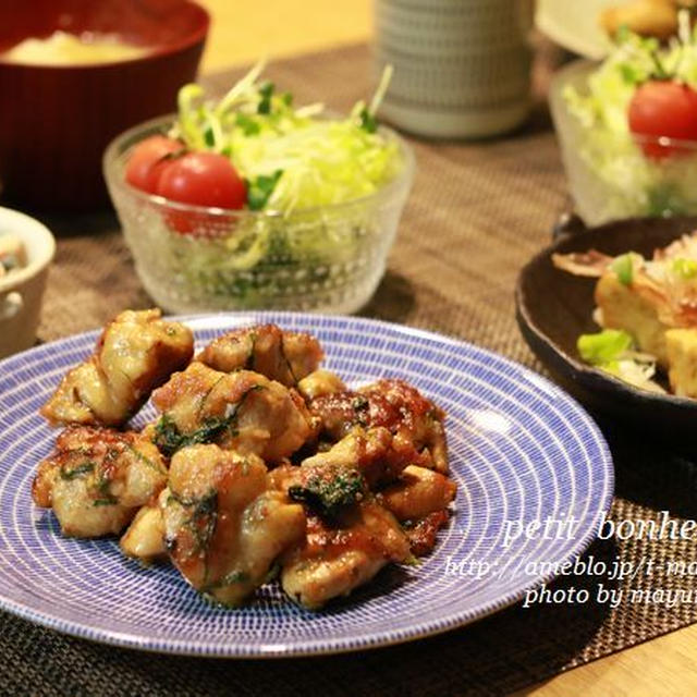 ダイエット１ヶ月結果と鳥もも肉のマヨぽん焼き。。。