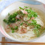 白だしで作る時短！【なめたけ入り素麺】｜白だしの便利さについて