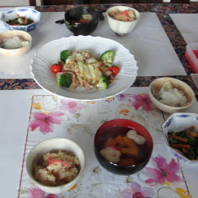 鶏牛蒡ごはん★★★