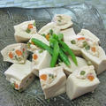 離乳食期からご年配までのおもてなしに～高野豆腐の鶏肉詰め♪ by ei-recipeさん