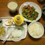 3/1　3月のはじまりと春一番♪　dinner 〜 鶏めし＆かぼちゃの煮物