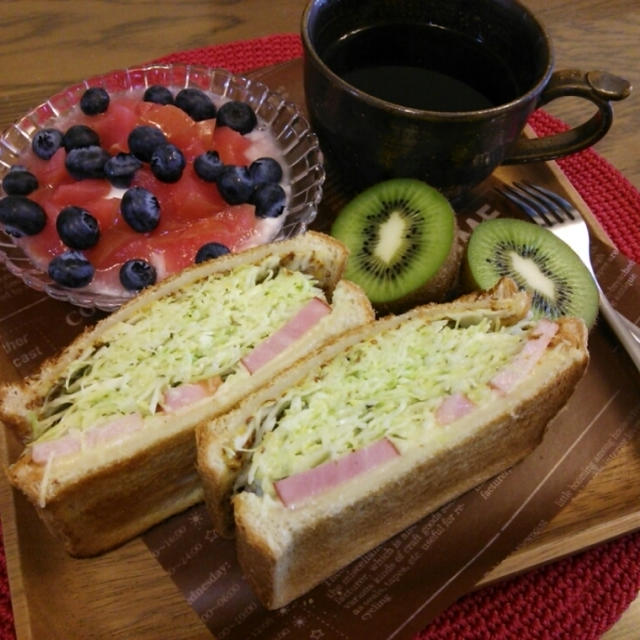 2015/2/22 ブランチ:キャベツたっぷり話題の『沼サン』