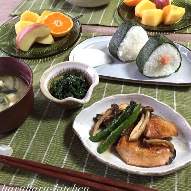 簡単&お弁当にもオススメ♪鮭としめじのバター醤油炒め♪テスト勉強。