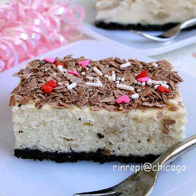 バナナとホワイトチョコのチーズケーキ