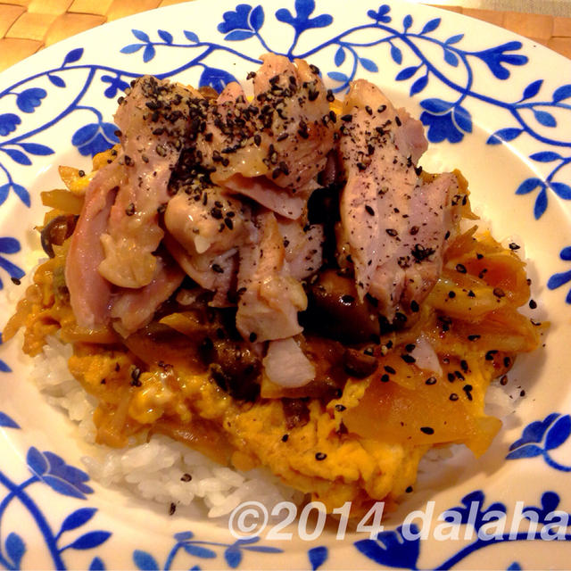 加賀田京子さんのまかない飯 みそ親子丼 食欲の秋にぴったりのガッツリ丼