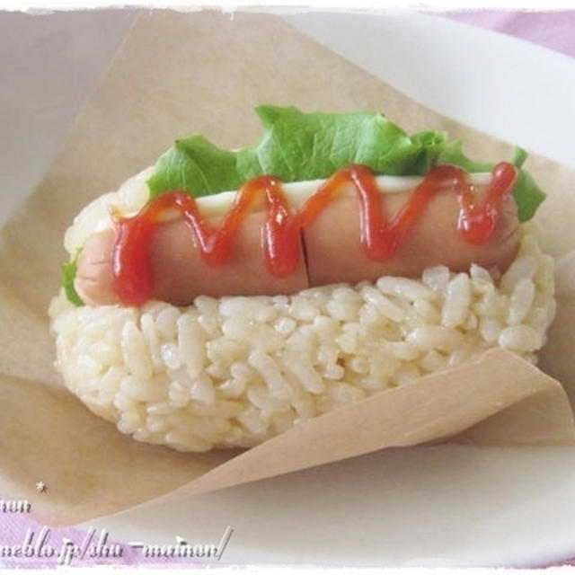 ＊ありがとうございます♪ホットドックnaおにぎり★話題入り＊