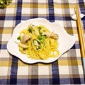ささみとかいわれ大根のマイルドサラスパ♪