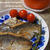 鯵とローズマリー。