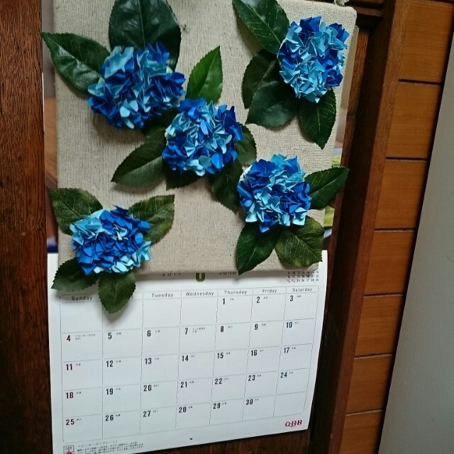 今日から6月 100均アレンジ