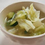 炒め野菜のスープ
