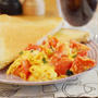 トマトとチーズのスクランブルエッグ♡朝食にぴったり！【農家のレシピ帳】