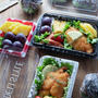 運動会と遠足の兄妹お揃い弁当♪