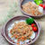 【レシピ・献立】レンジで簡単ハンバーグもどき丼