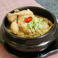 サムゲタン(삼계탕)　－－　韓国の夏のスタミナ料理