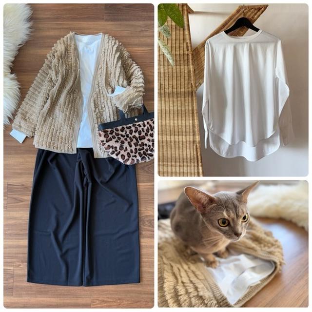 【PR】シンプルだからこそ良さがわかる　程よいハリと光沢のある上品な生地感のカットソー