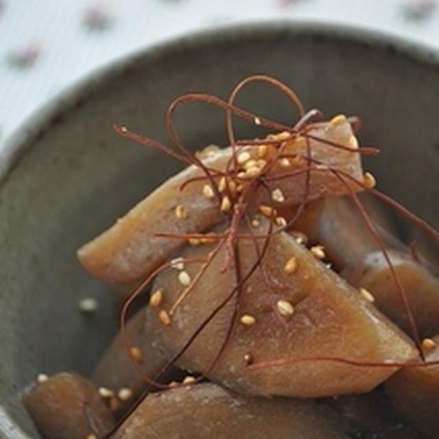 ごぼうの煮物と最近はまっている粉？！